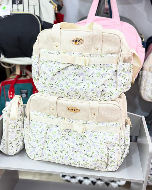 Bulto para bebé, juego de 3 piezas.