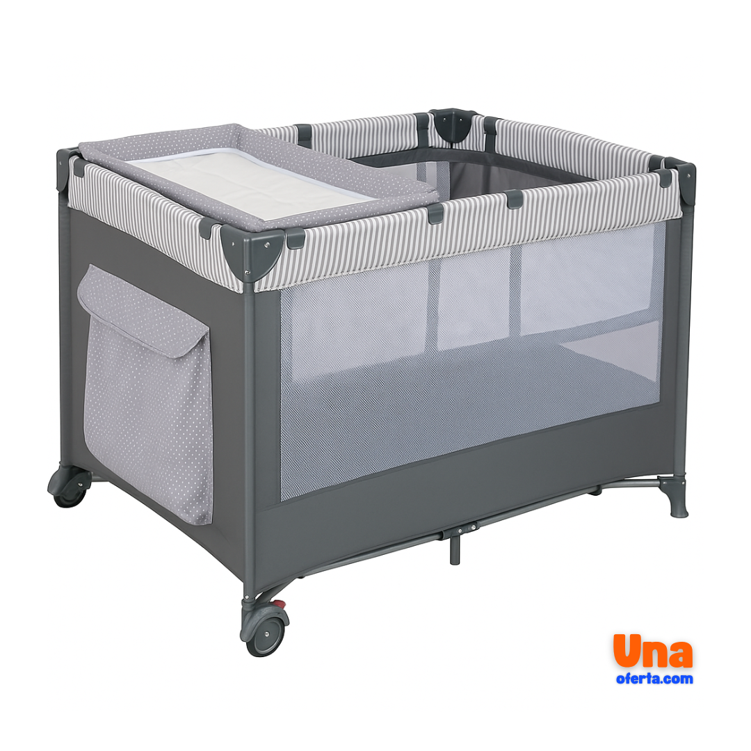 Corral Multifuncional con malla transpirable