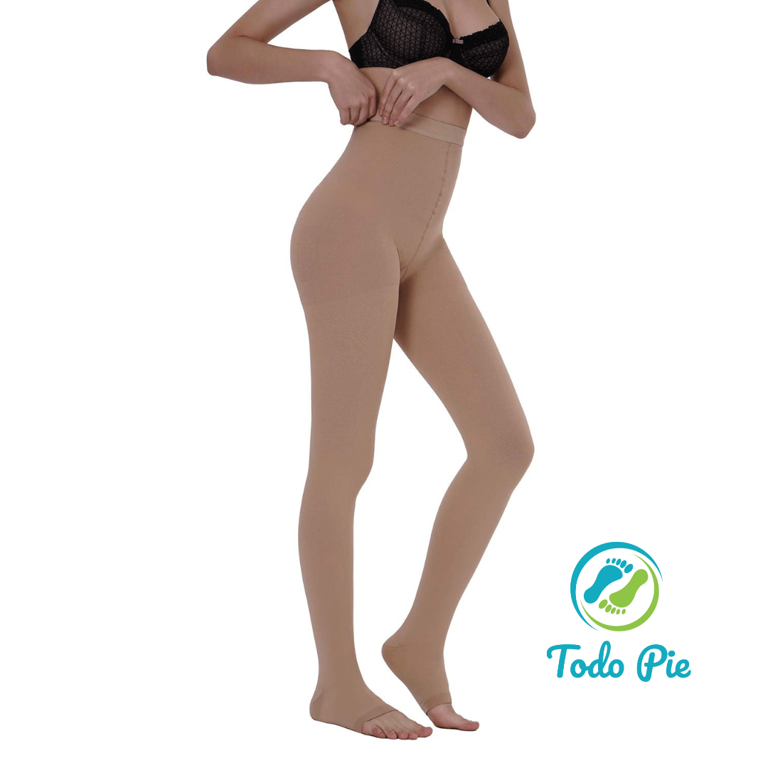 Media Panty de compresión (Color Piel) - TodoPie