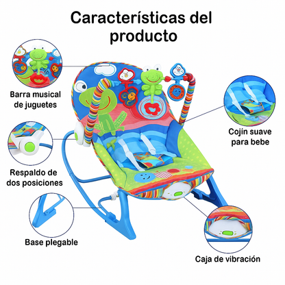 Mecedora musical para bebé