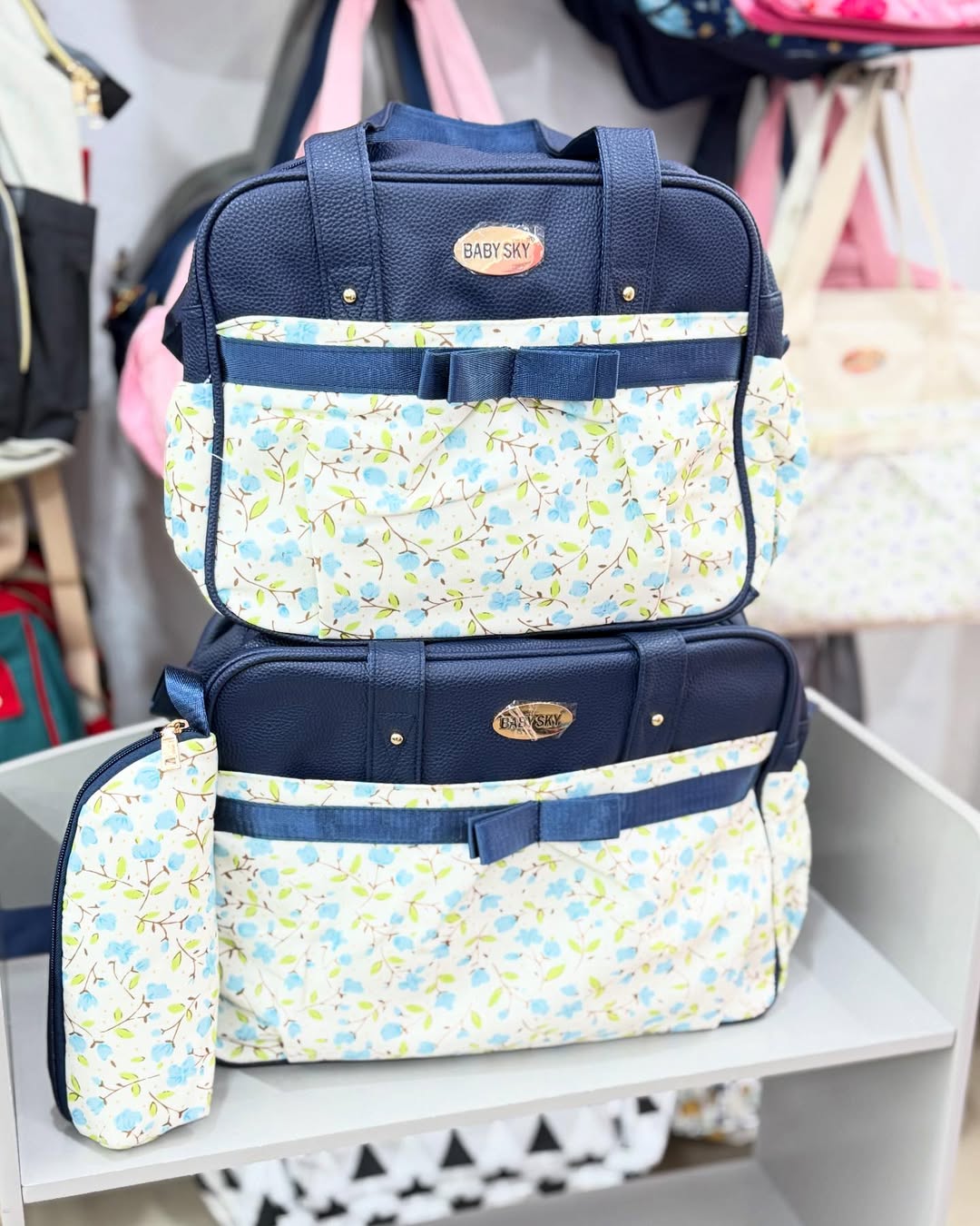 Bulto para bebé, juego de 3 piezas.