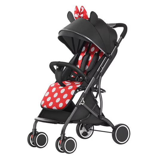 Coche plegable de Mickey y Minnie