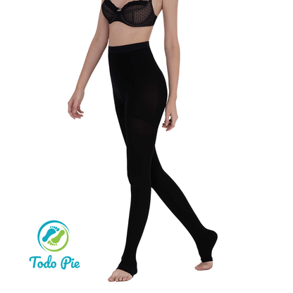Media panty de compresión (Negra) - TodoPie
